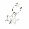 Tri Star Key Holder w/ 2 Star Hang Tags